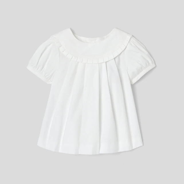 Baby girl short sleeve blouse