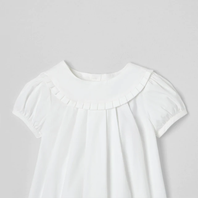 Baby girl short sleeve blouse