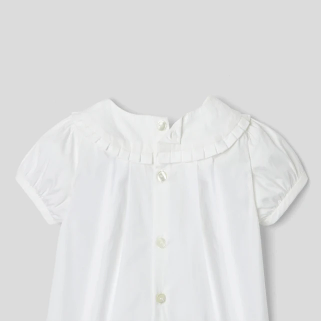 Baby girl short sleeve blouse