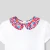 Girl Liberty collar T-shirt