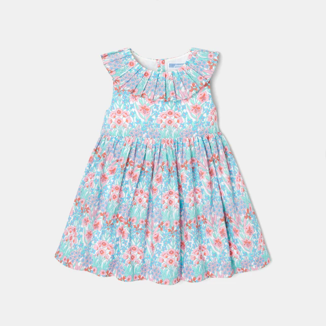 Baby girl dress in Liberty fabric