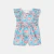 Baby girl jumpsuit in Liberty fabric