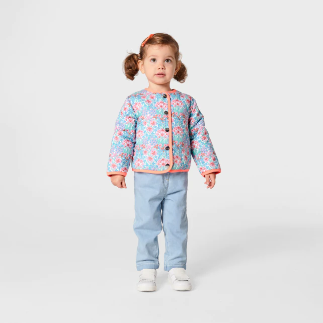 Baby girl quilted jacket