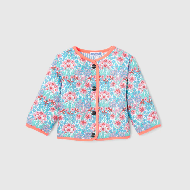 Baby girl quilted jacket