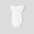 Baby girl bodysuit with ruffled sleeves