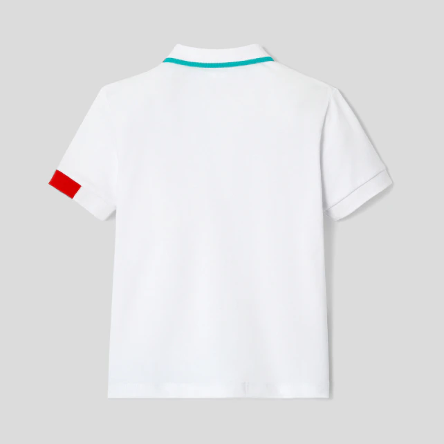 Boy mini pique polo shirt