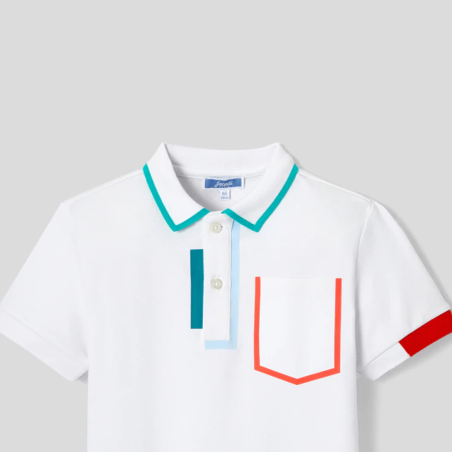 Boy mini pique polo shirt