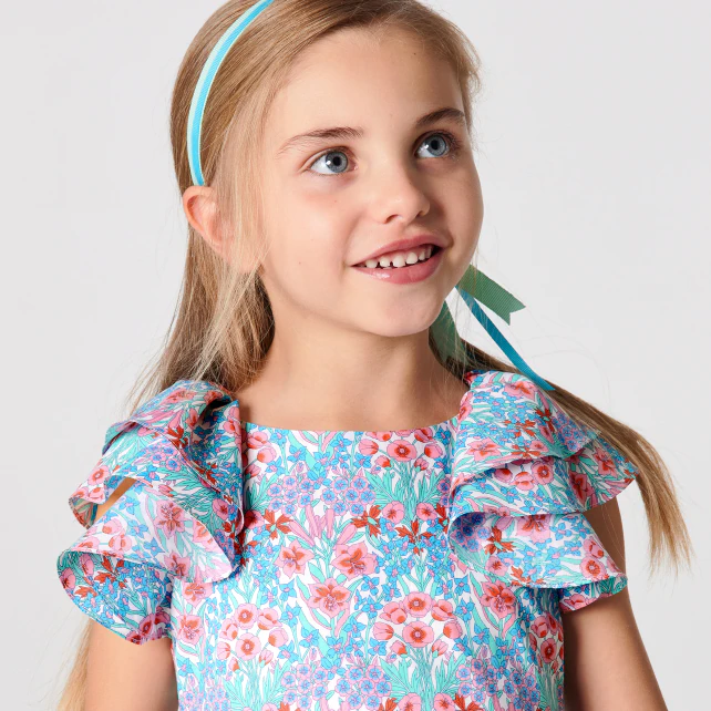 Girl Liberty fabric dress