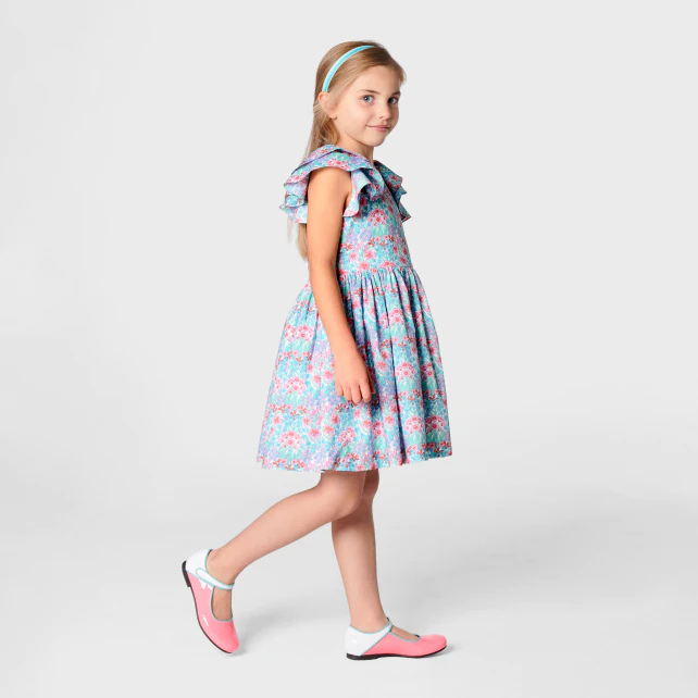 Girl Liberty fabric dress