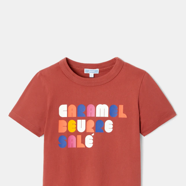 Boy t-shirt with message