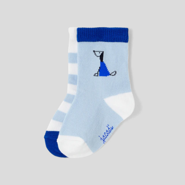 Baby boy dual socks