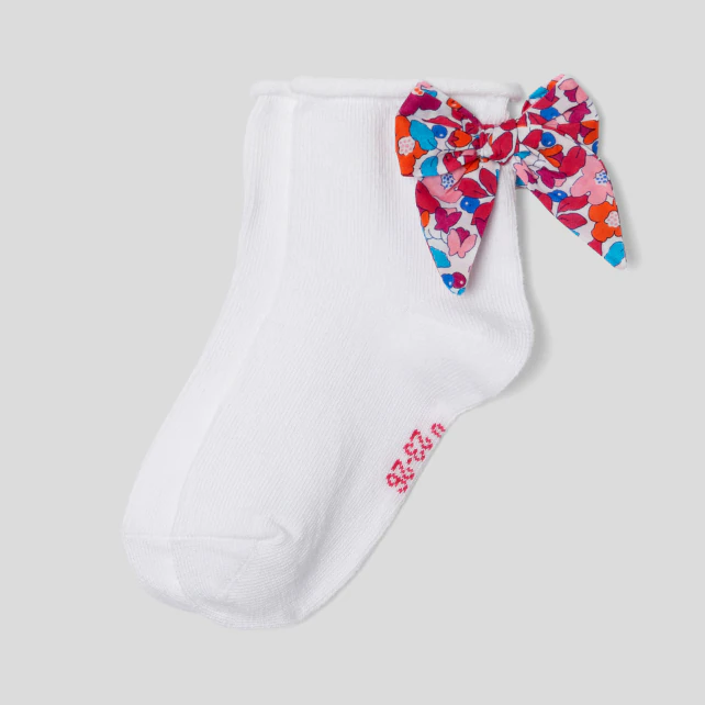 Girl Liberty bow socks