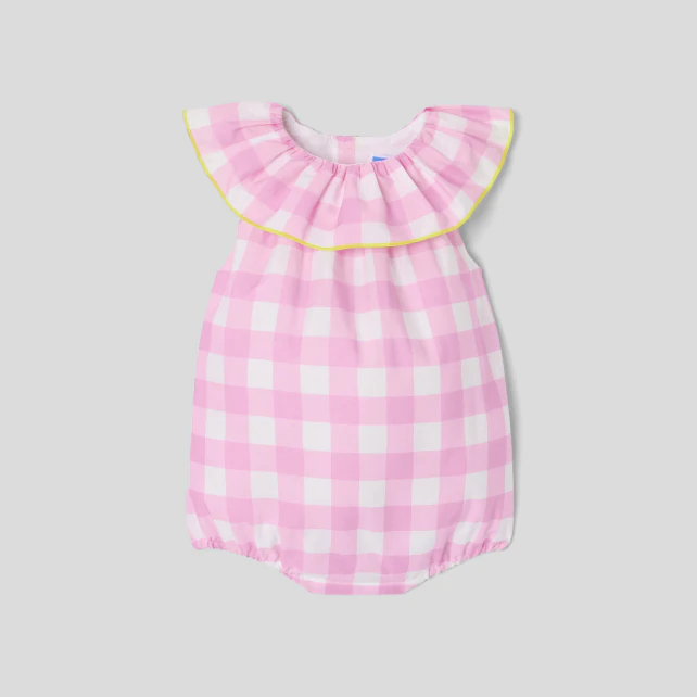 Baby girl gingham bloomer