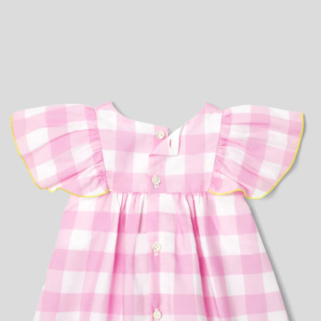 Baby girl gingham dress