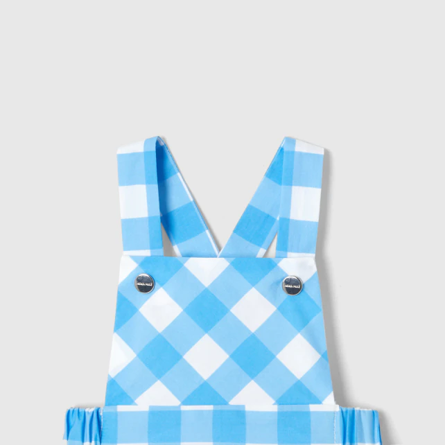 Baby boy gingham bloomer