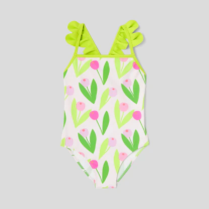 Girl 1-piece swimsuit