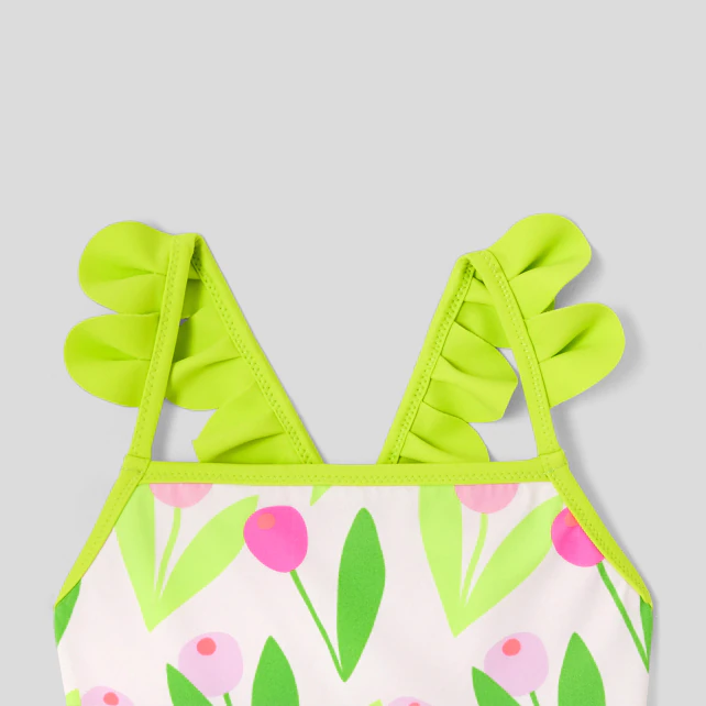 Girl 1-piece swimsuit