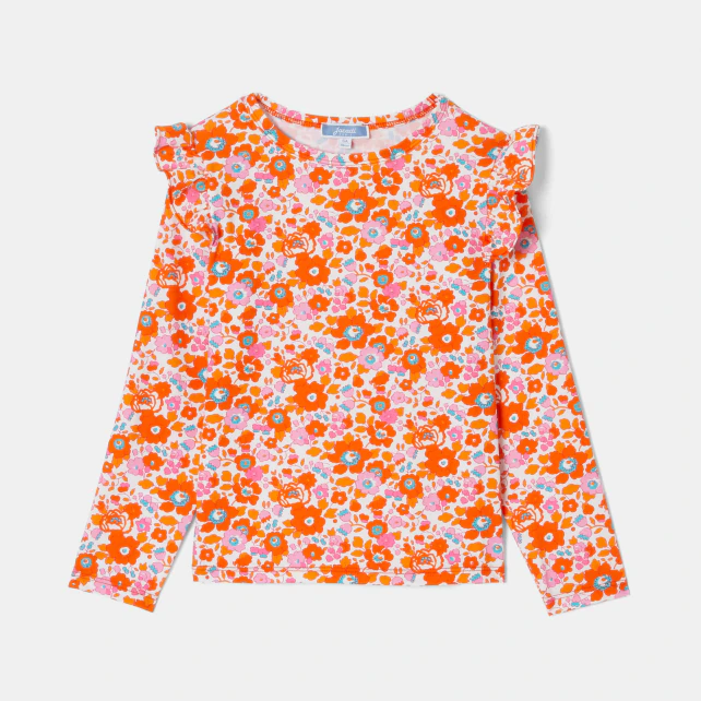 Girl t-shirt with UV protection