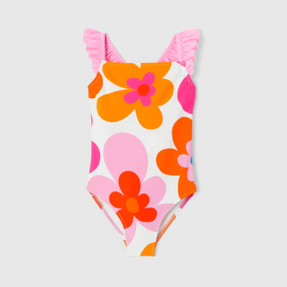 Girl 1-piece swimsuit