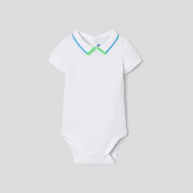 Baby boy short sleeve bodysuit