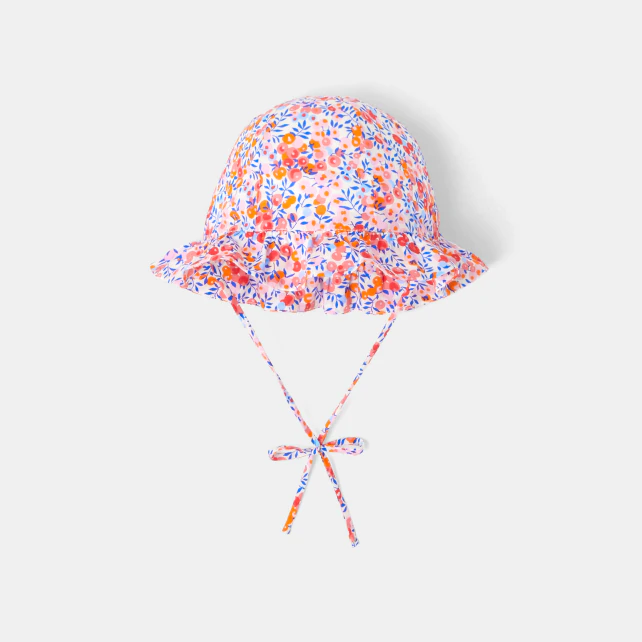 Baby girl Liberty fabric hat