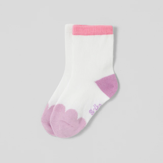 Set of two baby girl socks