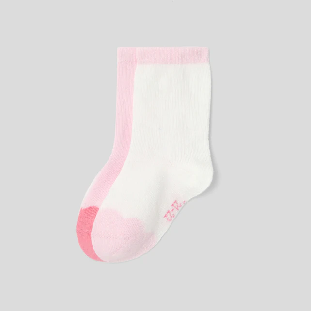 Set of two baby girl socks