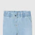 Baby girl trousers in light denim