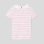 Girl striped polo shirt