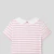 Girl striped polo shirt