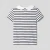 Girl striped polo shirt