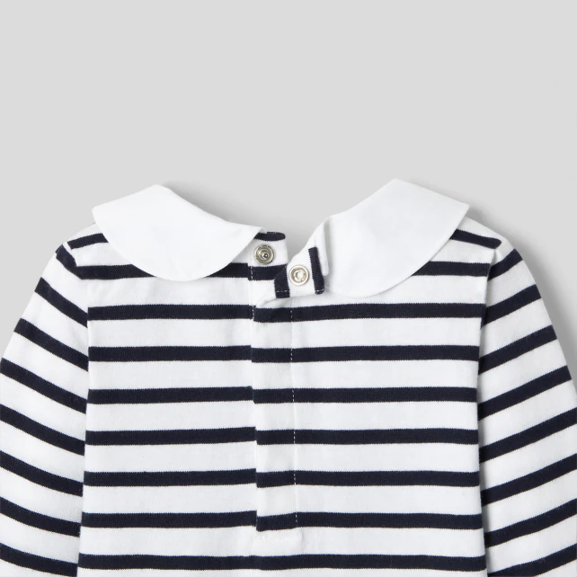 Baby girl's sailor shirt