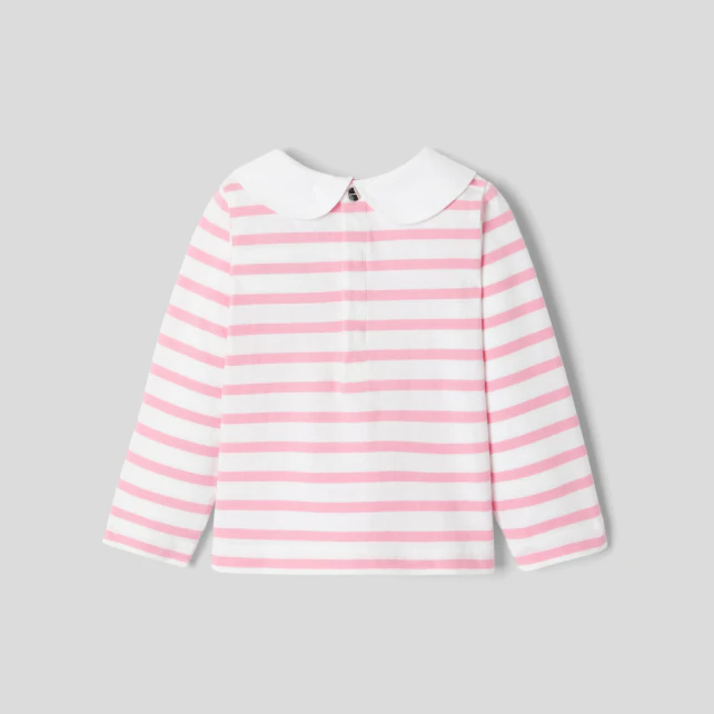 Baby girl's sailor shirt