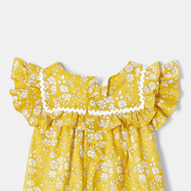 Baby girl dress in Liberty fabric