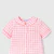 Girl gingham short pyjamas