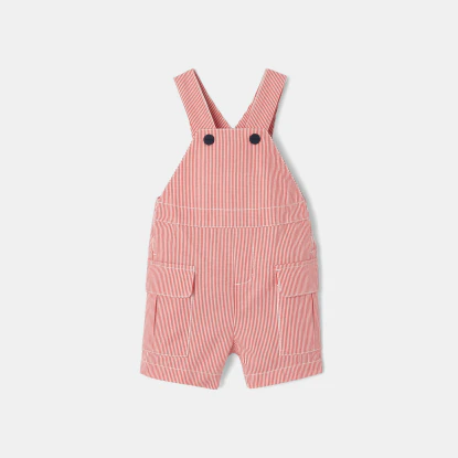 Baby boy short dungarees