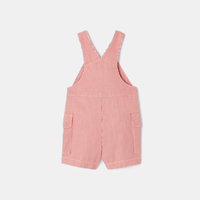 Baby boy short dungarees