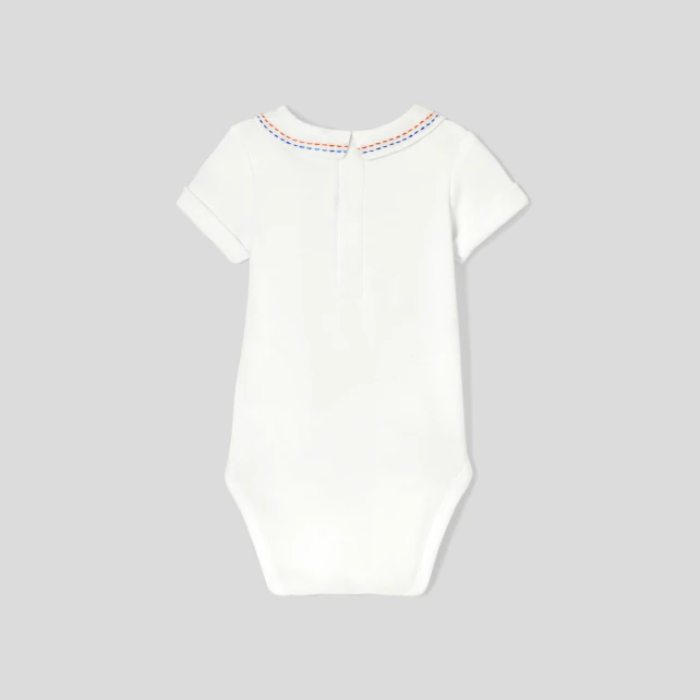 Baby boy short sleeve bodysuit