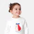 Baby girl fleece sweatshirt