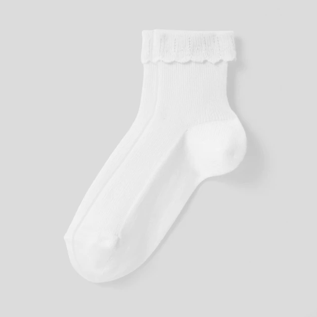 Girl thin cotton socks