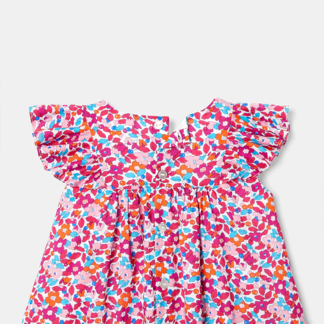 Baby girl Liberty fabric dress