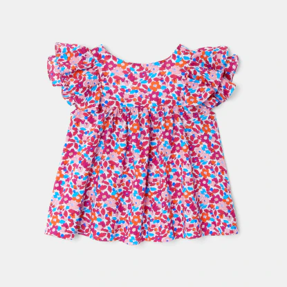 Baby girl blouse in Liberty fabric