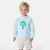 Baby boy sweatshirt in cotton piqu