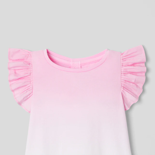 Baby girl short sleeve t-shirt