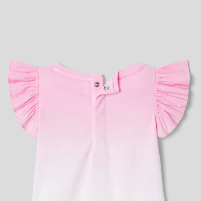 Baby girl short sleeve t-shirt