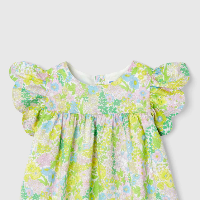 Baby girl Liberty fabric dress