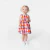 Baby girl dress with pear pattern