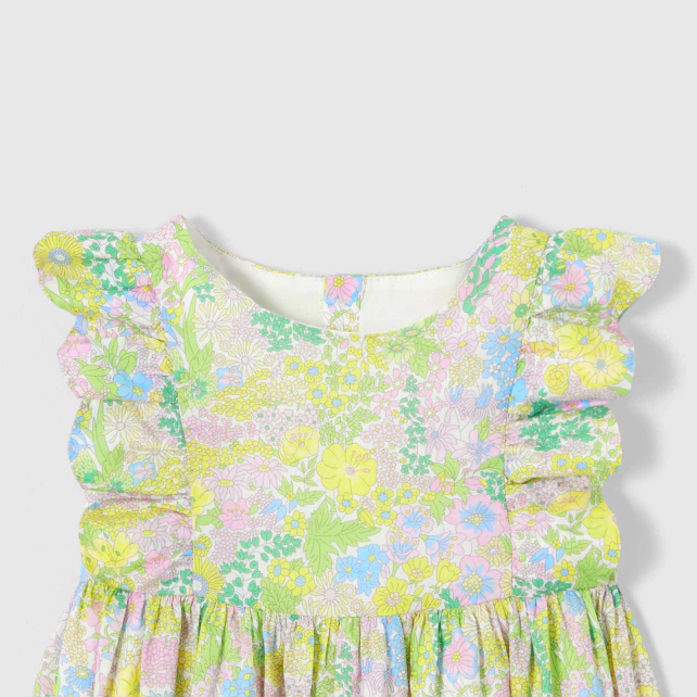 Baby girl Liberty fabric dress