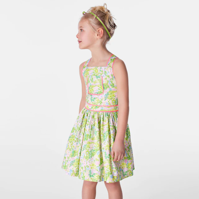 Girl Liberty fabric dress