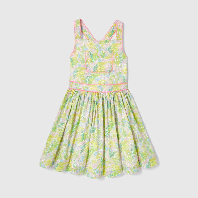 Girl Liberty fabric dress